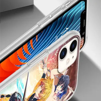 Matte puzdro Pre iPhone 11 Pro Max 12 Mini XR 7 8 XS X 5 6 6 Plus SE 2020 Funda Mäkký Kryt Telefónu Capa Démon Vrah Anime, Komiksu