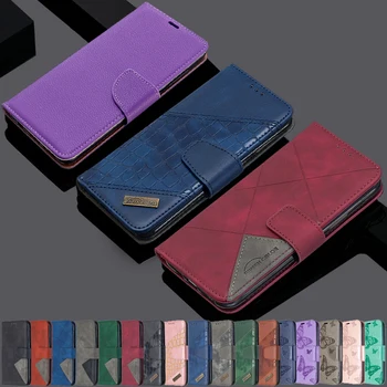 Peňaženka Flip puzdro Pre Samsung Galaxy A12 Kryt puzdro na Samsung 12 A125 SM-A125F Magnetické Kožené Stojan Telefónu Ochranné Taška
