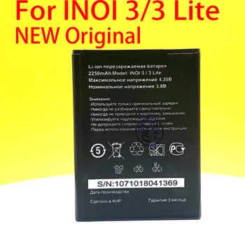 Pôvodné 2250mAh Batérie Pre INOI 3 Lite INOI3 Lite Telefón Na Sklade, Kvalitné Batérie+Sledovacie Číslo