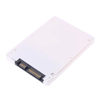 7mm mSATA SSD 2,5 Palcový SATA Adaptér Kryt Converter Plastové Pevného Disku Box Externý HDD Prípade C5AE