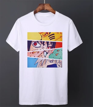 Cool Akatsuki Grafické Ženy Tee Tričko Japonské Anime Naruto T Shirt Ženské Oblečenie Karikatúra Roztomilý Krátke Sleeve Tee Dropship Topy