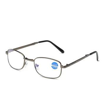 Bifocal Okuliare Na Čítanie Ženy Skladacia Anti Modré Svetlo Okuliare Diopter +1.0 1.5 2.0 2.5 3.0 3.5 4.0 Presbyopic Okuliare