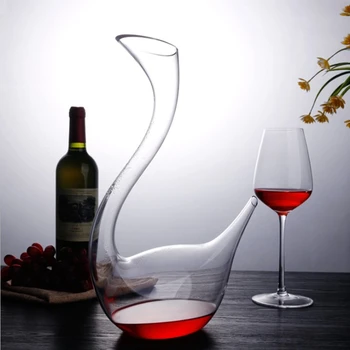 1800ML decanter, tvorivé crystal karafa na víno, červené víno, šampanské, brandy kanvica, bar víno nastaviť