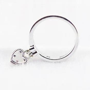 Láska poistný Krúžok 925 Sterling Silver Šperky Prstene Pre Ženy DIY Šperky Čo zásnubný prsteň