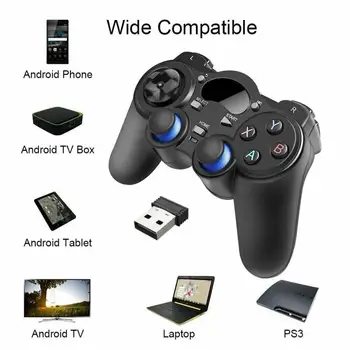 2.4 G Radič Gamepad Android Bezdrôtový Ovládač Joypad S Nano Prijímač Pre Android Smart Phone Pre počítač Tablet PC, Smart TV Box