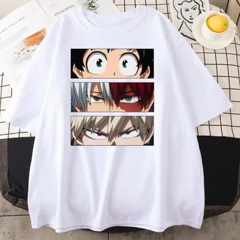 Môj Hrdina Akademickej Obce Roztomilé Anime T Shirt Ženy Bežné Harajuku Tee Nadrozmerná Žena T-Shirt Lete 2021 Žena Japonsko Oblečenie Tričká