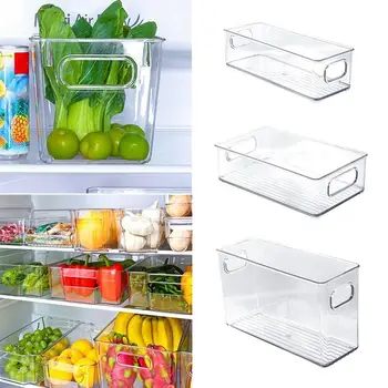 Nové Plastové Skladovanie Potravín Box Kuchyňa Chladnička Zásuvky Pre Kúpeľňa Skladovanie Čerstvého-Vedenie Typ zásuvky Príslušenstva Organizátor