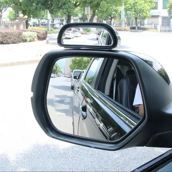 1 ks Nastaviteľné Blind Spot Zrkadlo Auto Široký Uhol Bočné Spätné pre Univerzálnu Auto