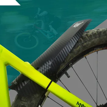 Ultralight Bicyklové Blatníky Uhlíkových Vlákien Farba Predné Zadný Blatník MTB, Road Bike Blatníka Pneumatiky Krídla Univerzálne Cyklistické Príslušenstvo