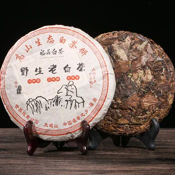 2018 Čínsky Čaj Staroveký Strom Shou Mei Biely Čínsky Čaj Bai Cha Čajový List Tortu 350 g