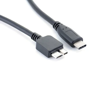 USB 3.1 Typ-C, USB 3.0 Micro B Konektor pre Kábel Pre Pevný Disk Smartphone, MOBILNÝ TELEFÓN, PC
