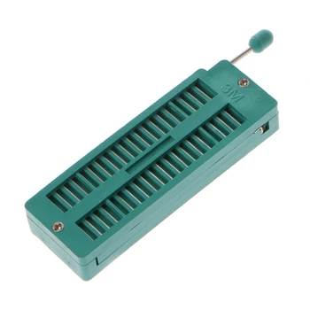 16 20 24 28 40 S Pin 2.54 MM Zelená DIP Test Univerzálny ZIF IC Zásuvky Zvárania Typ G32C