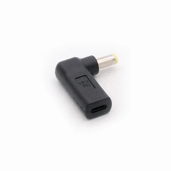 1pc Notebooku Napájací Adaptér Konektor 5.5*2,5 mm Dc Konektor USB Typu C Žien k Univerzálnej Male Jack Converter pre Prenosné Nabíjačky