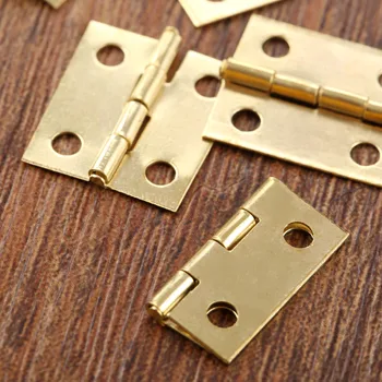 20pcs 18*16 mm Gold Mini Závesy Starožitné Šperky, Drevených Krabíc Batožiny Závesy pre Šperky Box Nábytok Hardvér