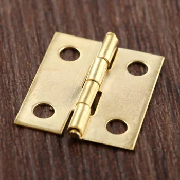 20pcs 18*16 mm Gold Mini Závesy Starožitné Šperky, Drevených Krabíc Batožiny Závesy pre Šperky Box Nábytok Hardvér