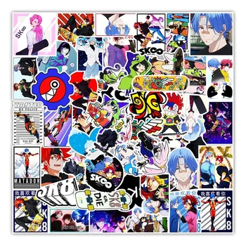10/50PCS Anime SK8 Infinity Cartoon Graffiti Nálepky Cestovné Batožiny Gitara Chladnička Notebook DIY Dieťa Hračku Nepremokavé Nálepky