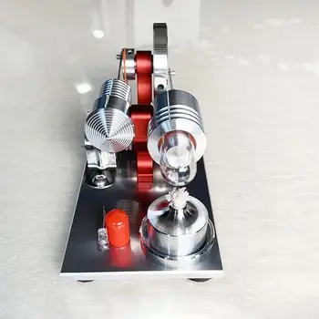 Stirling motor micro motor parný motor generátor generátor model chlapec darček k narodeninám fyziky experiment záujmu odbornej prípravy hračka
