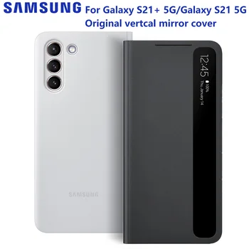 Samsung Originálne Smart Zrkadla Flip puzdro Pre Samsung Galaxy S21 5G S21 Plus 5G S21+ 5G Smart Clear View Cover