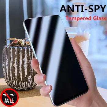 Anti-Spy Tvrdeného Skla Pre Samsung Galaxy S21 Plus S20 FE A52 A12 A72 Privacy Screen protector Samsung A32 A71 A51 Sklo