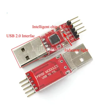CP2102 USB 2.0 UART TTL 5PIN Konektor Modulu Converter, Sériové STC Nahradiť FT232 CH340 PL2303