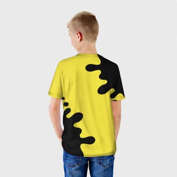 Deti T-shirt 3D Vrana (Brawl Hviezdičky)