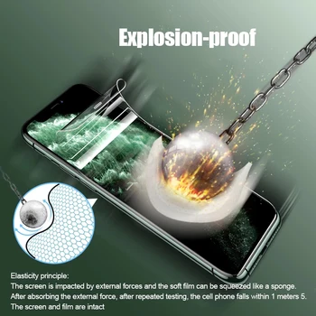 5/3/1Pcs úplné pokrytie hydrogel film pre iPhone 12 mini 11 pro XS Max 8 7 X XR 6 6S plus SE 2020 telefón screen protector ochranná