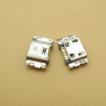 100ks Pôvodného Micro USB Nabíjací Port Jack Konektor Pre Samsung J5 SM-J500 J1 SM-J100 J100 J500 J5008 J500F J7 J700 J7008