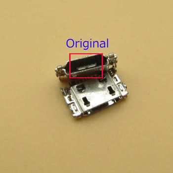 100ks Pôvodného Micro USB Nabíjací Port Jack Konektor Pre Samsung J5 SM-J500 J1 SM-J100 J100 J500 J5008 J500F J7 J700 J7008