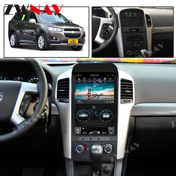 Vertikálne Tesla obrazovke Android, 9.0 Auto multimediálne Pre Chevrolet Captiva 2008-2012 Audio Video Rádio Stereo GPS BT vedúci jednotky 1 din