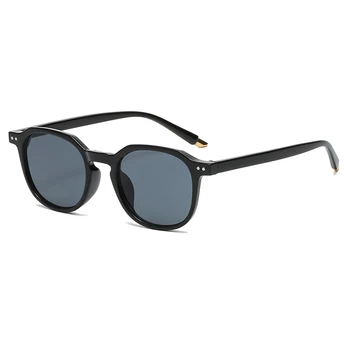 Malé Módne Trendy Ženy Vonkajšie Námestie slnečné Okuliare Odtiene UV400 Vintage Muži Sklon, Čierna, Ružová, Slnečné Okuliare oculos