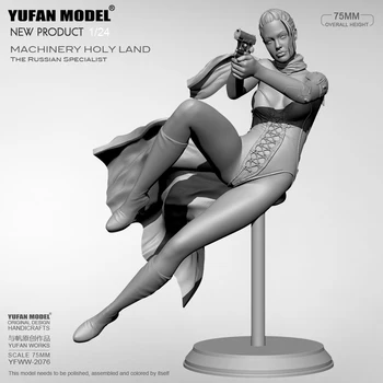1/24 YUFAN MODEL Živice model súpravy krásy obrázok self-assembled YFWW-2076