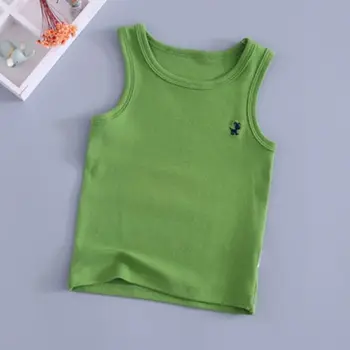 Deti vesta štyri ročné obdobia detí bavlna brucho ochrany dievča, chlapec, dieťa priedušná klesnutie tričko P4792