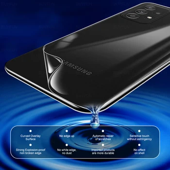 3 Ks Späť Chránič Na Samsung Galaxy A52 5G 52 4G A50 A50s A51 M51 A5 5 2 50 S 51 Ochranné Hydrogel Film Nie Sklo