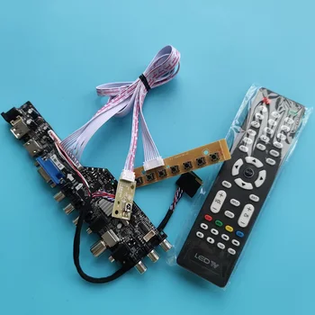 Držiak Pre LTN173KT02-801/LTN173KT02-B01 40pin 1600X900 radič rada diaľkové DVB-T2 WLED VGA LED kompatibilný s HDMI digitálnym TV USB