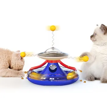Hračky Tovaru pre domáce Vtipné Mačku Stick Zaujímavé Veci Zaujímavé Veci, Spinning Orbitálnej Loptu Šťastný Gramofónu Unikli Riad