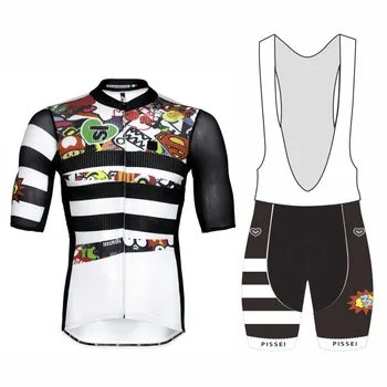 2021 NOVÉ PISSEI Cyklistické Oblečenie Pro Team Jersey Športové Cyklistické Nohavice Ropa Ciclismo Mens 9D GÉL Letné Cyklistické Šortky Maillot