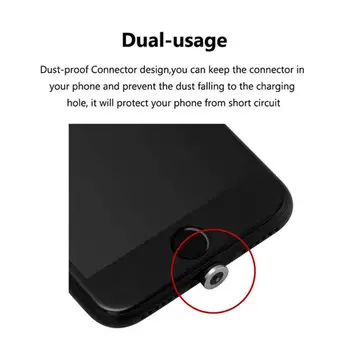 Mobilný Telefón Príslušenstvo Magnetický Adaptér Micro USB Nabíjací Konvertor Prachu konektor Pre Huawei Mate Xiao Android Apple Samsung