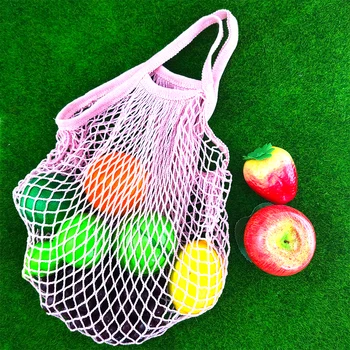 Domáce ovocie čistého vrecka multi-function čistého vrecka skladovanie, ochranu životného prostredia nákupní taška jednoduchý štýl vysokej pevnosti taška