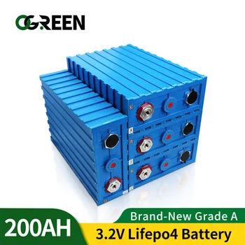 Ogreen CALB 200AH 32PCS Lifepo4 Batérie DIY 12V 24V 48V 96V Lítium Železa Fosfát Bunky Solárne EÚ NÁS bez Dane
