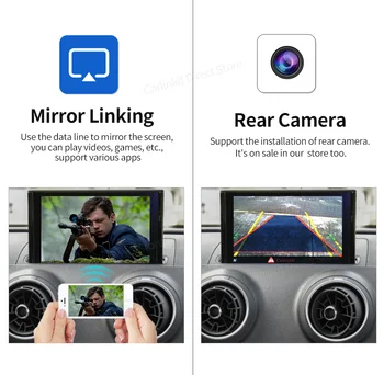 Carlinkit Bezdrôtový Apple Carplay Dongle Android Auto Carplay Inteligentné Prepojenie USB Dongle Adaptér pre Navigácie Media Player Mirrorlink