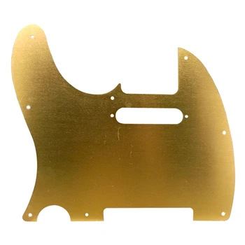 2x Zlatá/Čierna 8 Otvor Tele Gitary Pickguard Kovové Vybrať Kryt pre Standard Telecaster Pickguard Náhradné