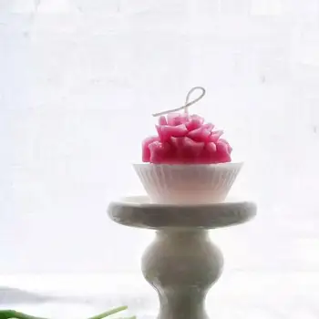 1pcs Kvitnú Ruže Silikónové Tortu Formy 3D Kvet Fondant Čokoláda Formy Želé Cupcake Dekorácie Pečenie Nástroj FQ2825 Cand Formy G2A6