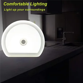 LED Nočné Osvetlenie S Dual Port USB Nabíjačku Senzor Ovládania Svetla Spálňa Nástenné Svietidlo Domov Núdzové Osvetlenie EU/US Zástrčku Lampy