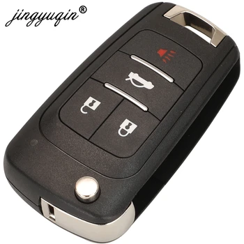 Jingyuqin 5 ks/veľa Xhorse XNBU01EN Bezdrôtové Diaľkové VVDI Kľúč pre Buick Flip Dizajn, 4 Tlačidlá anglická Verzia Fit VVDI Kľúčový Nástroj