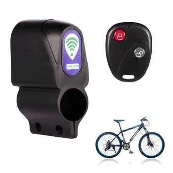 Anti-theft Bike Zamky Cyklistické Bezpečnostný Zámok Bezdrôtové Diaľkové Ovládanie Vibrácií Budíka 110dB Požičovňa Alarm požičovňa zámok