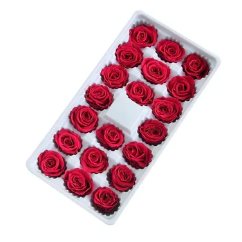 20PCS,Trieda B Mini Konzervované Rose Hlavu,Večný Reálne Ruže Pre Svadobné Party domáce Dekorácie doplnky,deň matiek darček