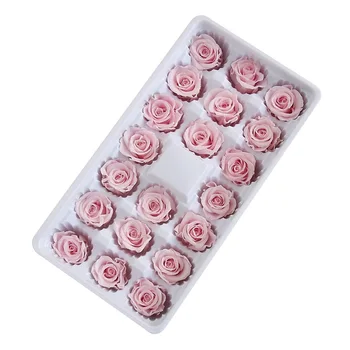 20PCS,Trieda B Mini Konzervované Rose Hlavu,Večný Reálne Ruže Pre Svadobné Party domáce Dekorácie doplnky,deň matiek darček