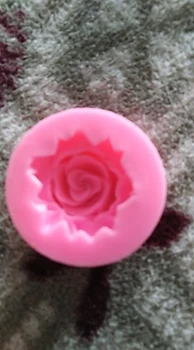 Nové Malé Silikónové Formy 3D Ruže Kvet Formovať Čokoládu Candy Živice Hliny Remesiel Formy Sugarcraft Fondant Cake Zdobenie Nástroje