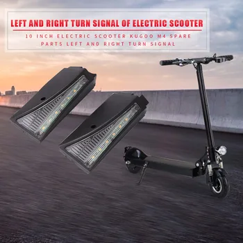 Elektrický Skúter Zase Signálneho Svetla E-scooter Varovanie zadné svetlá, Prenosné, Nepremokavé Cyklistické Prvky pre Kugoo M4