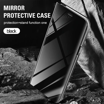 Smart Zrkadla Flip Kožené puzdro Pre Xiao Mi 11 Pro Xiomi Mi11 Lite 5G 11pro funda Na Xiaomi11 Pro 11ultra 11lite coque
